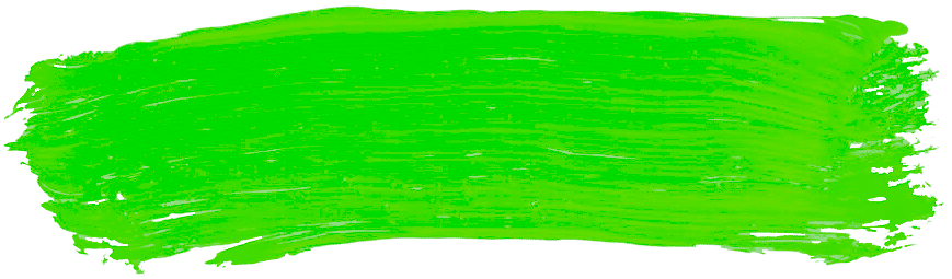 paint and sip - green brush stroke